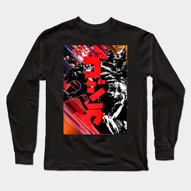 Kaiju King Long Sleeve T-Shirt by ZNEVA